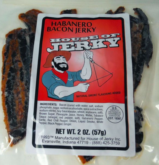 Habanero Bacon Jerky
